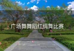 广场舞舞蹈红绸舞比赛