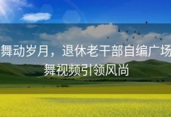 舞动岁月，退休老干部自编广场舞视频引领风尚