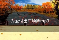 为爱付出广场舞mp3