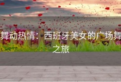 舞动热情：西班牙美女的广场舞之旅