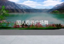 国人看待广场舞