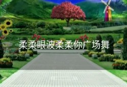 柔柔眼波柔柔你广场舞