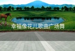 幸福像花儿歌曲广场舞