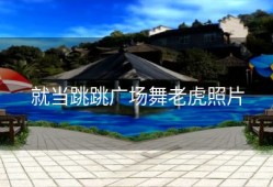 就当跳跳广场舞老虎照片