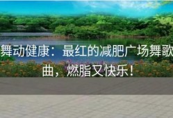 舞动健康：最红的减肥广场舞歌曲，燃脂又快乐！