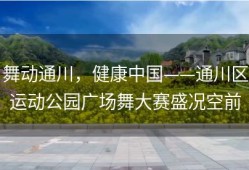 舞动通川，健康中国——通川区运动公园广场舞大赛盛况空前