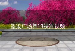 墨染广场舞13裸舞视频