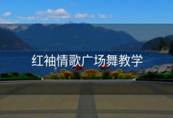 红袖情歌广场舞教学
