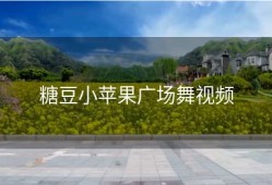 糖豆小苹果广场舞视频