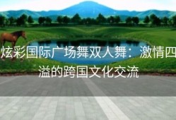 炫彩国际广场舞双人舞：激情四溢的跨国文化交流