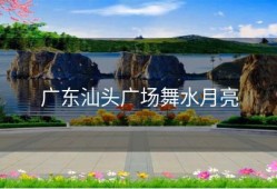 广东汕头广场舞水月亮