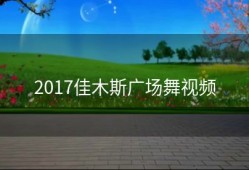 2017佳木斯广场舞视频