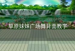 草原妹妹广场舞背面教学