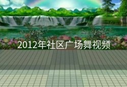 2012年社区广场舞视频