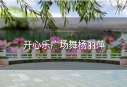 开心乐广场舞杨丽萍