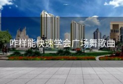 咋样能快速学会广场舞歌曲