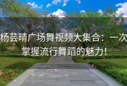 杨芸晴广场舞视频大集合：一次掌握流行舞蹈的魅力！