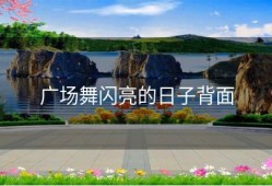 广场舞闪亮的日子背面