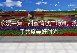 浪漫共舞：甜蜜情歌广场舞，携手共度美好时光