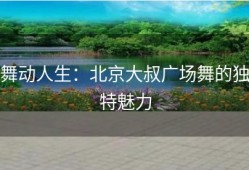 舞动人生：北京大叔广场舞的独特魅力