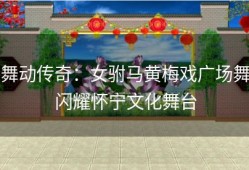 舞动传奇：女驸马黄梅戏广场舞闪耀怀宁文化舞台