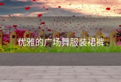 优雅的广场舞服装裙裤