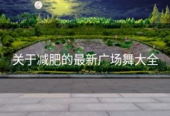 关于减肥的最新广场舞大全