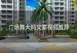 广场舞大妈文案视频推荐