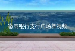 徽商银行支行广场舞视频