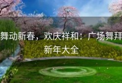 舞动新春，欢庆祥和：广场舞拜新年大全