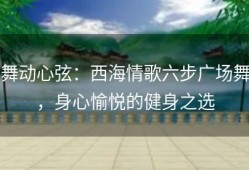 舞动心弦：西海情歌六步广场舞，身心愉悦的健身之选