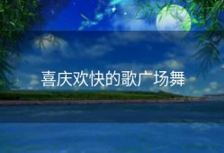 喜庆欢快的歌广场舞