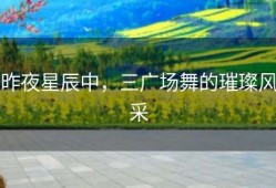 昨夜星辰中，三广场舞的璀璨风采