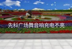 先科广场舞音响充电不亮