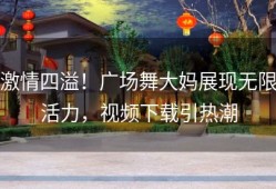 激情四溢！广场舞大妈展现无限活力，视频下载引热潮