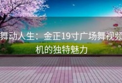 舞动人生：金正19寸广场舞视频机的独特魅力