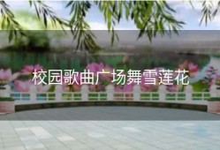 校园歌曲广场舞雪莲花