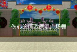 伤心的情歌原唱广场舞