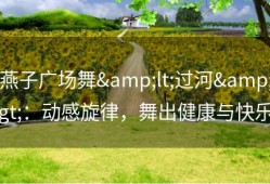 燕子广场舞&lt;过河&gt;：动感旋律，舞出健康与快乐