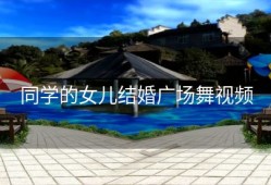 同学的女儿结婚广场舞视频