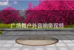 广场舞户外音响带视频