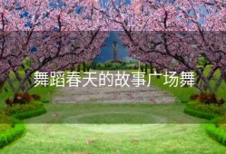 舞蹈春天的故事广场舞