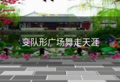 变队形广场舞走天涯