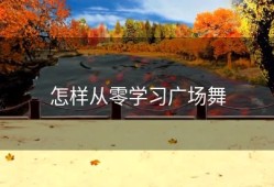 怎样从零学习广场舞