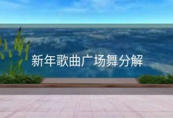 新年歌曲广场舞分解
