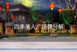 四季美人广场舞分解