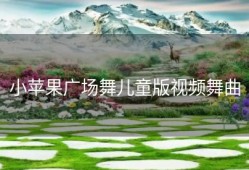 小苹果广场舞儿童版视频舞曲