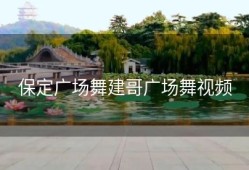 保定广场舞建哥广场舞视频