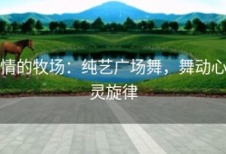 情的牧场：纯艺广场舞，舞动心灵旋律