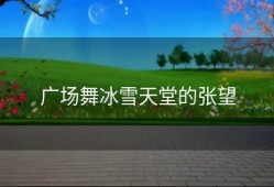广场舞冰雪天堂的张望